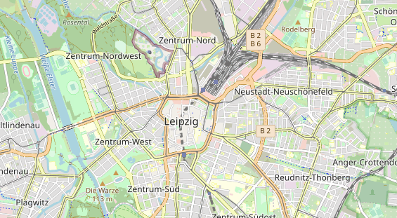 Monteurzimmer auf Karte