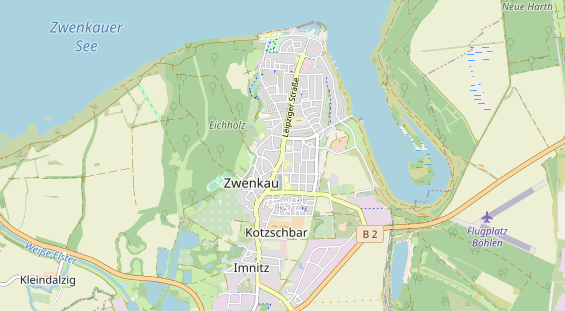 Monteurzimmer auf Karte