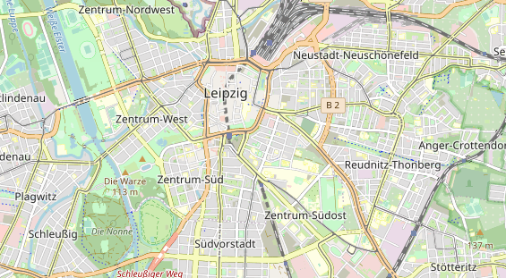 Monteurzimmer auf Karte