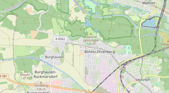 Monteurzimmer auf Karte