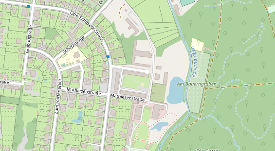 Monteurzimmer auf Satellitenbild