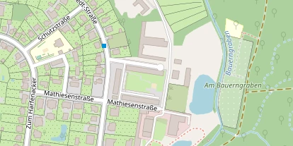 Monteurzimmer auf Satellitenbild