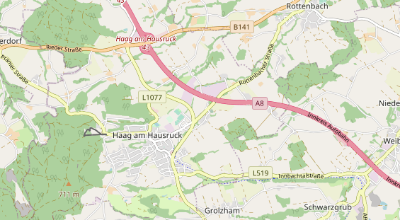 Monteurzimmer auf Karte