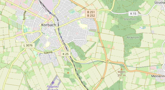 Monteurzimmer auf Karte