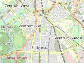 Monteurzimmer auf Karte