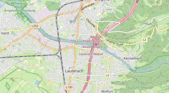 Monteurzimmer auf Karte