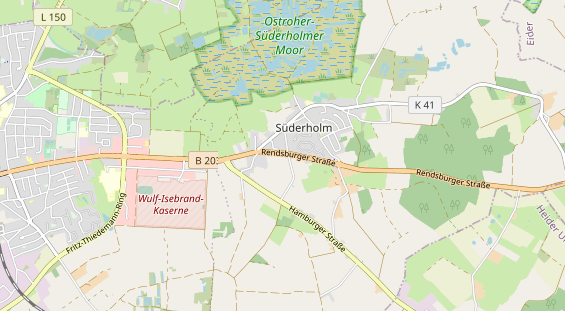 Monteurzimmer auf Karte