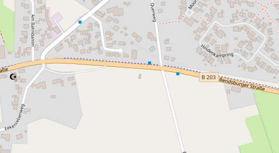 Monteurzimmer auf Karte