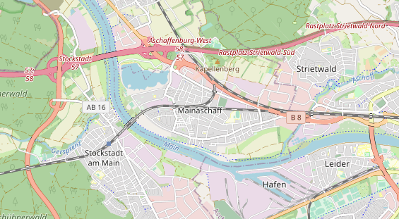 Monteurzimmer auf Karte