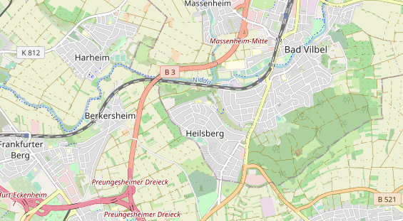 Monteurzimmer auf Karte