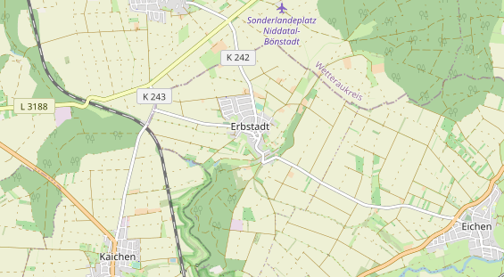 Monteurzimmer auf Karte