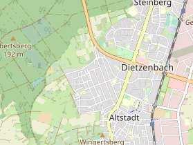 Monteurzimmer auf Karte