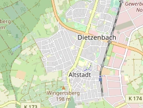 Monteurzimmer auf Karte