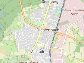 Monteurzimmer auf Karte
