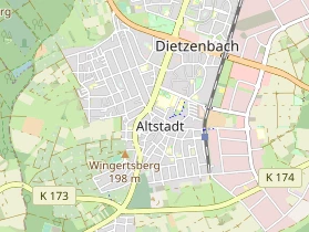 Monteurzimmer auf Karte