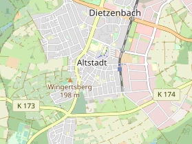 Monteurzimmer auf Karte