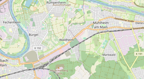 Monteurzimmer auf Karte