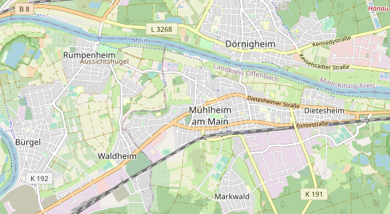 Monteurzimmer auf Karte