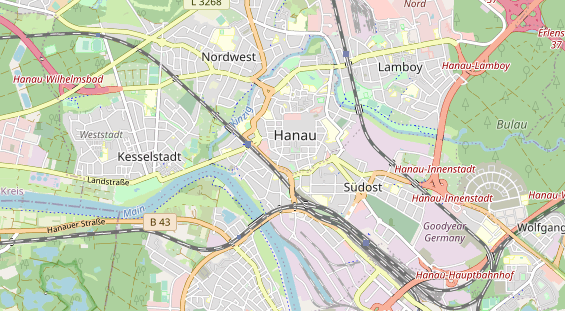 Monteurzimmer auf Karte