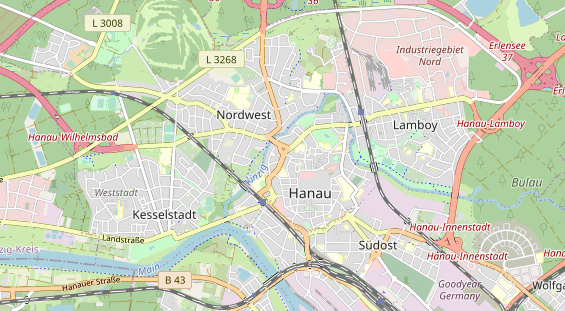 Monteurzimmer auf Karte