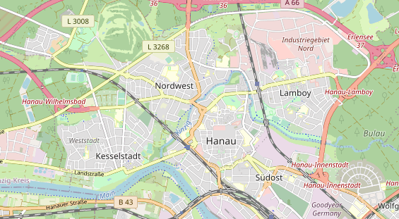 Monteurzimmer auf Karte