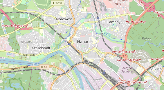 Monteurzimmer auf Karte