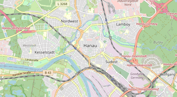 Monteurzimmer auf Karte