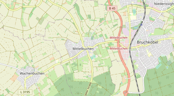 Monteurzimmer auf Karte