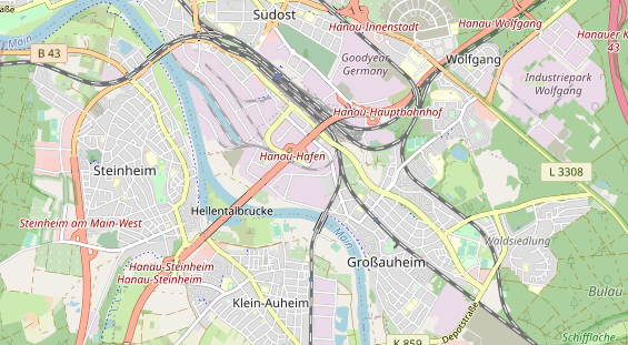 Monteurzimmer auf Karte