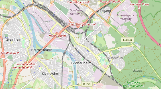 Monteurzimmer auf Karte