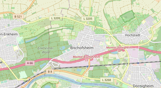 Monteurzimmer auf Karte