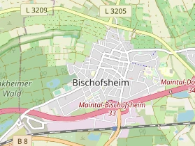 Monteurzimmer auf Karte