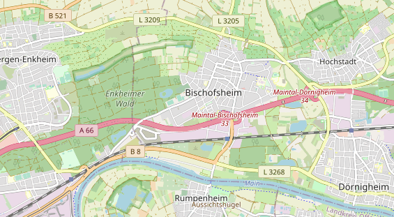 Monteurzimmer auf Karte