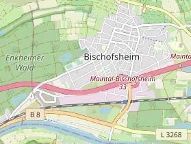 Monteurzimmer auf Karte