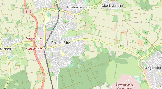 Monteurzimmer auf Karte