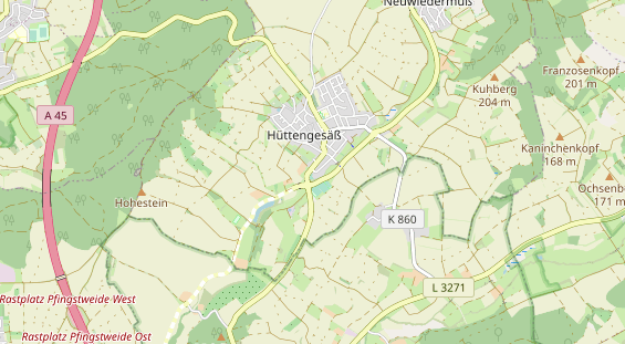 Monteurzimmer auf Karte