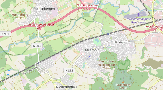 Monteurzimmer auf Karte