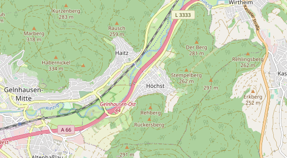 Monteurzimmer auf Karte