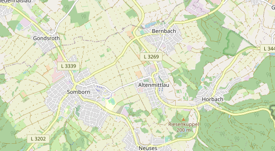 Monteurzimmer auf Karte