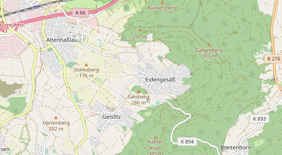 Monteurzimmer auf Karte