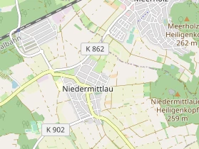 Monteurzimmer auf Karte