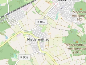 Monteurzimmer auf Karte