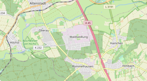 Monteurzimmer auf Karte