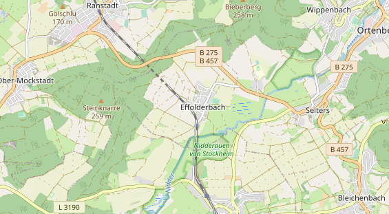 Monteurzimmer auf Karte