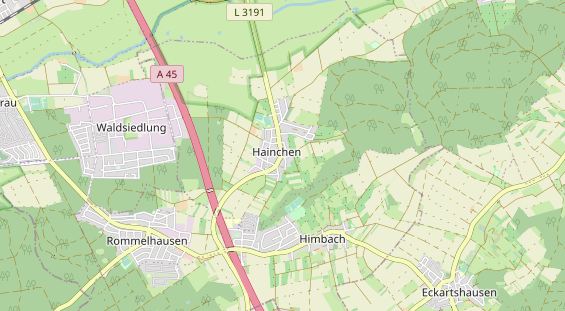 Monteurzimmer auf Karte