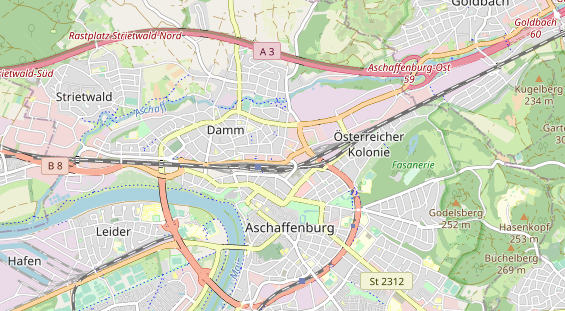 Monteurzimmer auf Karte