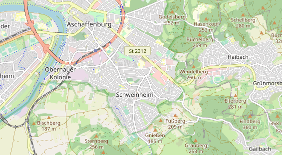 Monteurzimmer auf Karte