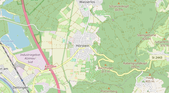 Monteurzimmer auf Karte