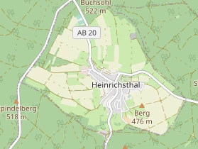 Monteurzimmer auf Karte