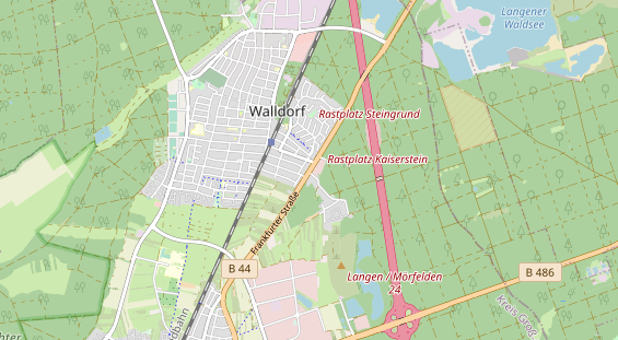 Monteurzimmer auf Karte